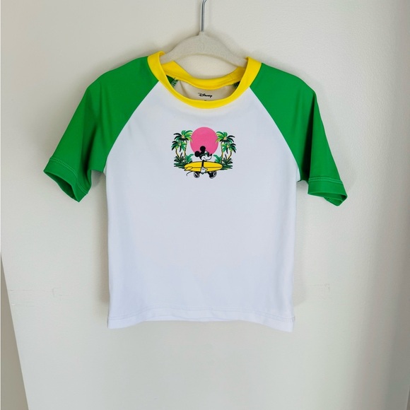 Janie & Jack X Disney Mickey Mouse Surf Collection Rashguards Size 18-24M - Picture 1 of 2